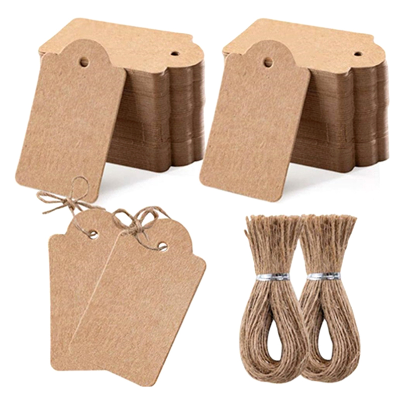 Kraft Hang Tag - Kraft Paper Hang Tags With Strings