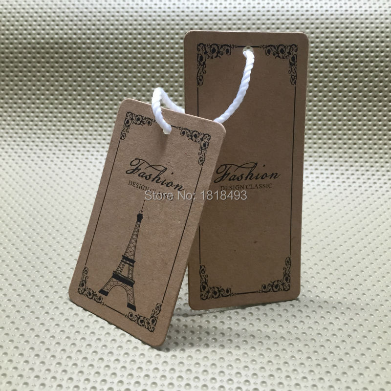 customize clothing kraft paper - Kraft Hang Tag recensione e prezzo