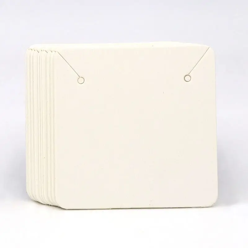 50PCS 5x5cm Blank Kraft Paper  - Kraft Hang Tag recensione e prezzo