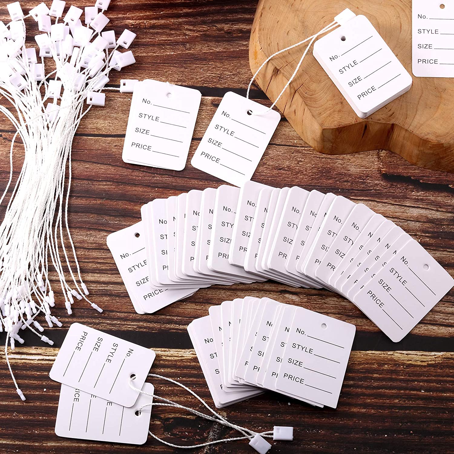 100pcs/lot 3.5x5cm Price Tags  - Kraft Hang Tag recensione e prezzo