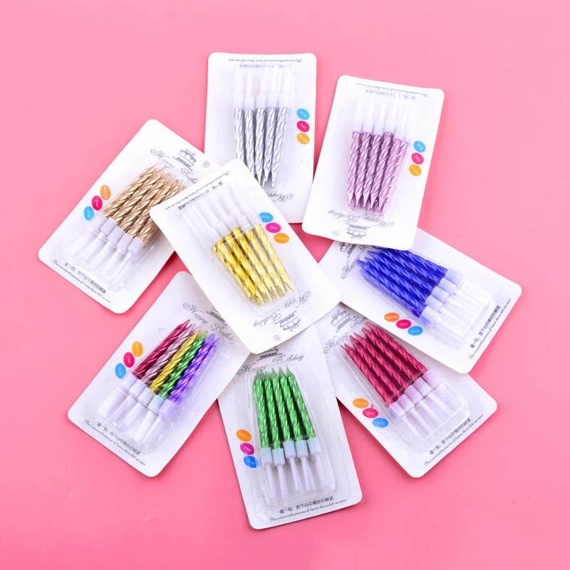 10 PCS Birthday Thread Candle  - Candle Surprise recensione e prezzo