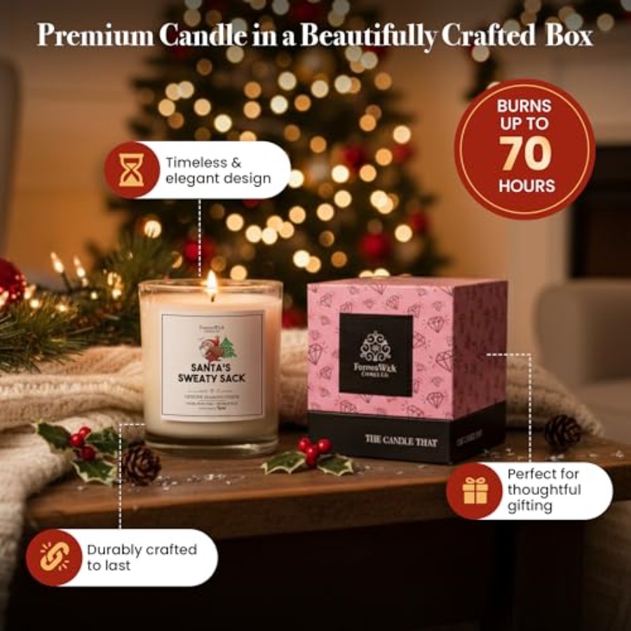 Santa's Sweaty Sack Evergreen  - Candle Surprise recensione e prezzo