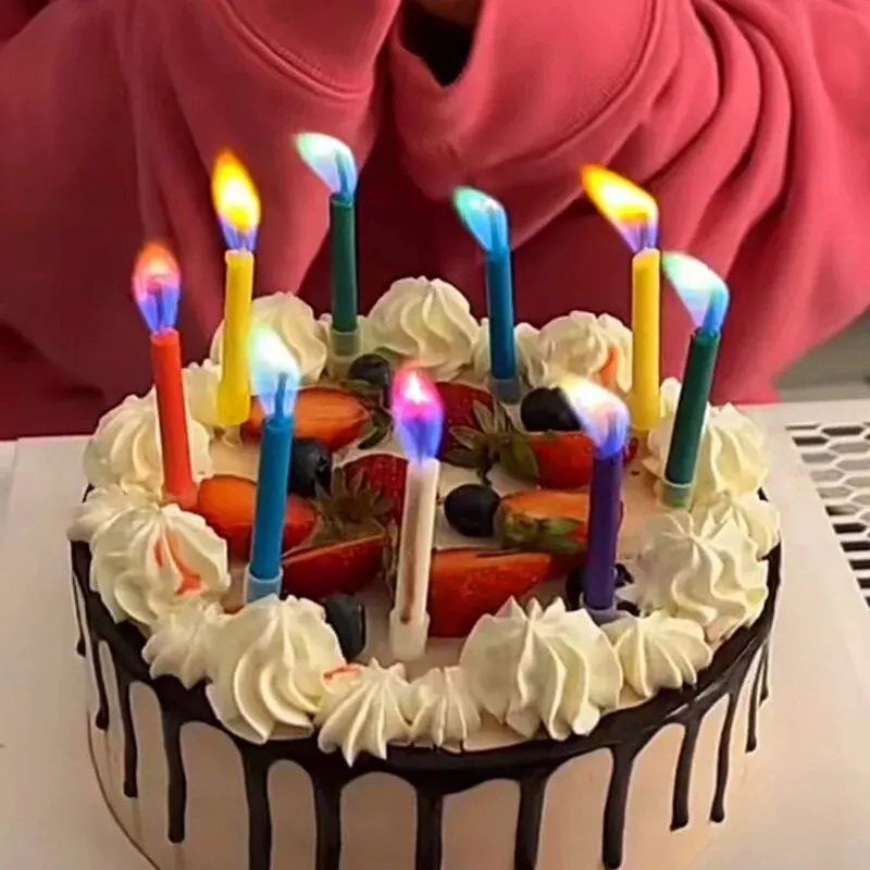 Multicoloured Colourful Flame  - Candle Surprise recensione e prezzo