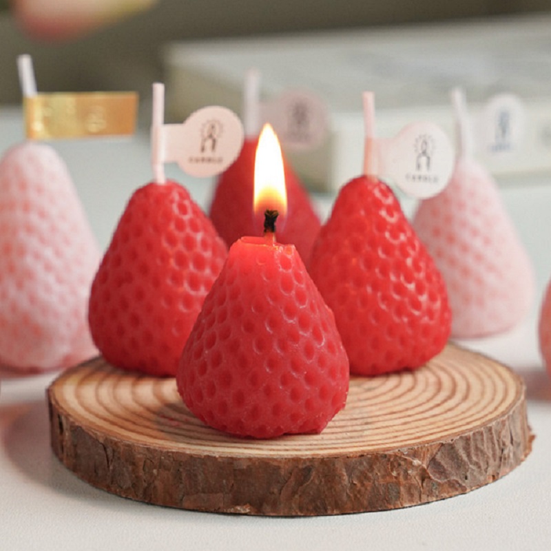 4/6/9PCS Strawberry Shaped Sce - Candle Surprise recensione e prezzo