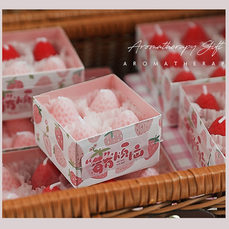 4/6/9PCS Strawberry Shaped Sce - Candle Surprise recensione e prezzo