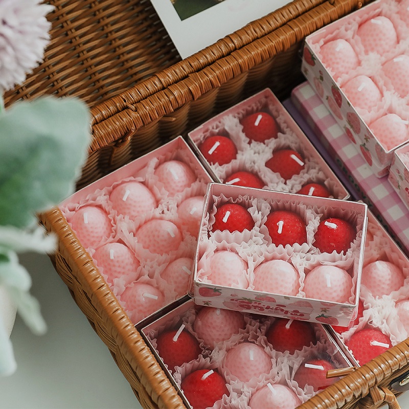 4/6/9PCS Strawberry Shaped Sce - Candle Surprise recensione e prezzo
