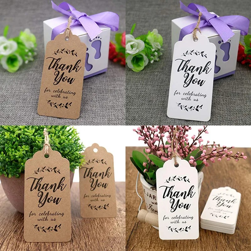 202pcs kraft paper gift tags h - Kraft Hang Tag recensione e prezzo